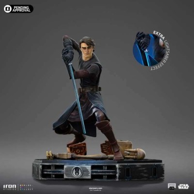 IRON STUDIOS STAR WARS THE CLONE WARS ANAKIN SKYWALKER ART SCALE 1/10 STATUE RESIN FIGURE