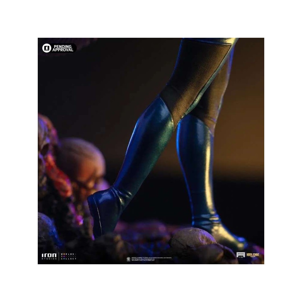 MORTAL KOMBAT ART SCALE KITANA 1/10 STATUA FIGURE IRON STUDIOS