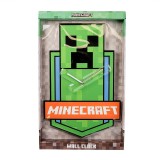KIDS LICENSING MINECRAFT CREEPER LARGE WALL CLOCK 50CM