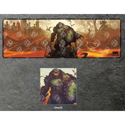 DEVPLUS DOOM THE DARK AGES MOUSEMAT SLAYER'S TRIUMPH