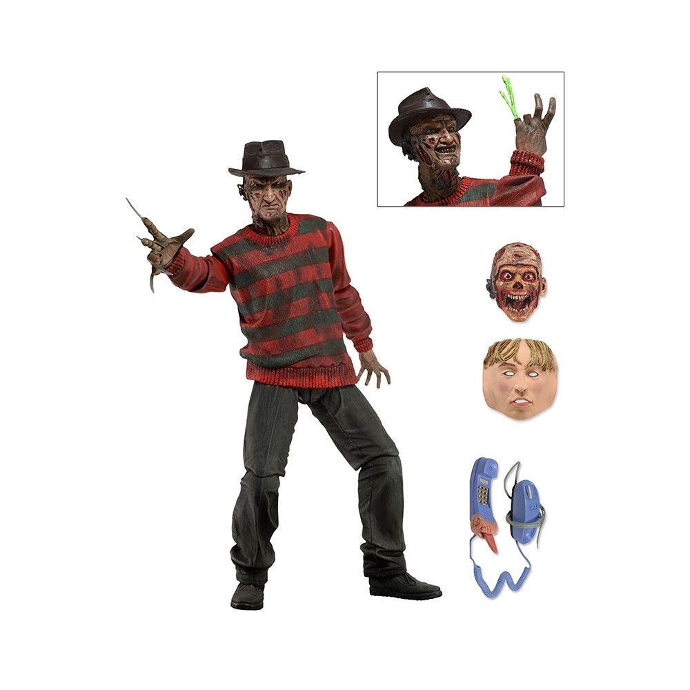 A NIGHTMARE ON ELM STREET - 30TH ANNIVERSARY FREDDY KRUEGER ACTION FIGURE NECA