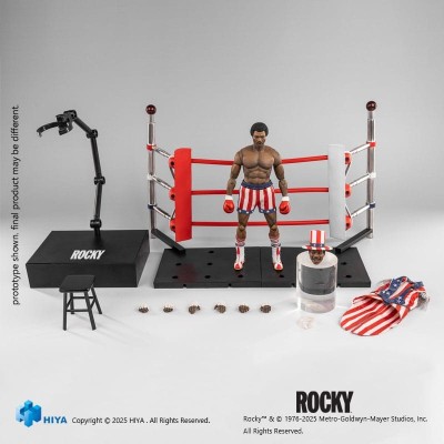 ROCKY EXQUISITE SUPER SERIES APOLLO CREED 1/12 ACTION FIGURE HIYA TOYS