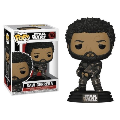 FUNKO POP! STAR WARS ANDOR SAW GERRERA BOBBLE HEAD FIGURE FUNKO
