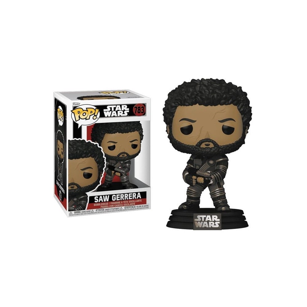FUNKO POP! STAR WARS ANDOR SAW GERRERA BOBBLE HEAD FIGURE FUNKO