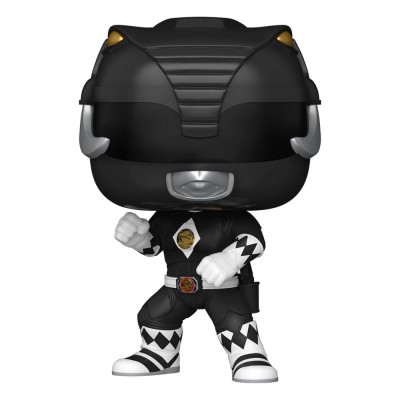 FUNKO FUNKO POP! POWER RANGERS THE MOVIE 1995 BLACK RANGER BOBBLE HEAD FIGURE