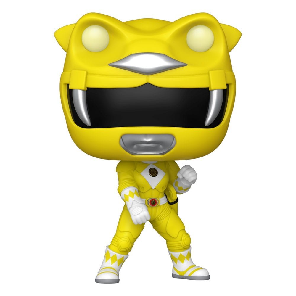 FUNKO FUNKO POP! POWER RANGERS THE MOVIE 1995 YELLOW RANGER GLOW IN THE DARK FIGURE