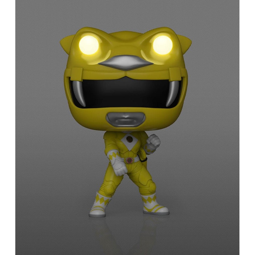 FUNKO FUNKO POP! POWER RANGERS THE MOVIE 1995 YELLOW RANGER GLOW IN THE DARK FIGURE