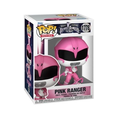 FUNKO FUNKO POP! POWER RANGERS THE MOVIE 1995 PINK RANGER BOBBLE HEAD FIGURE