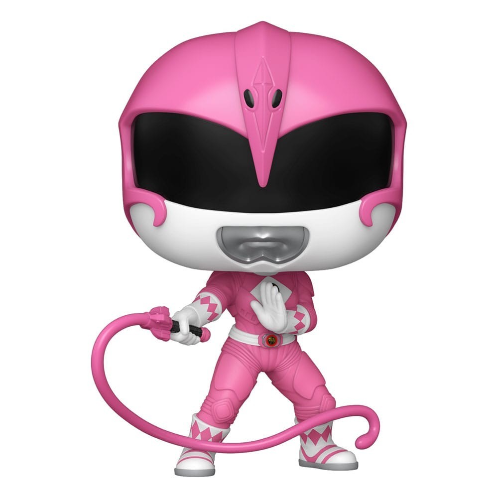 FUNKO FUNKO POP! POWER RANGERS THE MOVIE 1995 PINK RANGER BOBBLE HEAD FIGURE
