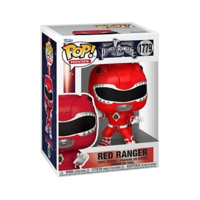 FUNKO FUNKO POP! POWER RANGERS THE MOVIE 1995 RED RANGER BOBBLE HEAD FIGURE