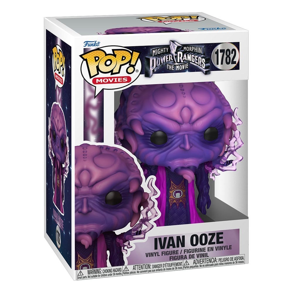 FUNKO FUNKO POP! POWER RANGERS THE MOVIE 1995 IVAN OOZE BOBBLE HEAD FIGURE