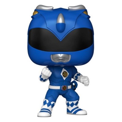 FUNKO FUNKO POP! POWER RANGERS THE MOVIE 1995 BLUE RANGER BOBBLE HEAD FIGURE