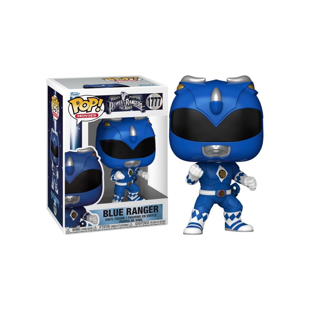 FUNKO FUNKO POP! POWER RANGERS THE MOVIE 1995 BLUE RANGER BOBBLE HEAD FIGURE