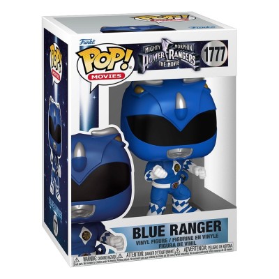 FUNKO FUNKO POP! POWER RANGERS THE MOVIE 1995 BLUE RANGER BOBBLE HEAD FIGURE