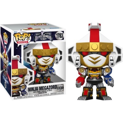 FUNKO FUNKO POP! POWER RANGERS THE MOVIE 1995 NINJA MEGAZORD METALLIC SUPERSIZED FIGURE