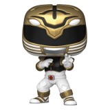 FUNKO FUNKO POP! POWER RANGERS THE MOVIE 1995 WHITE RANGER BOBBLE HEAD FIGURE