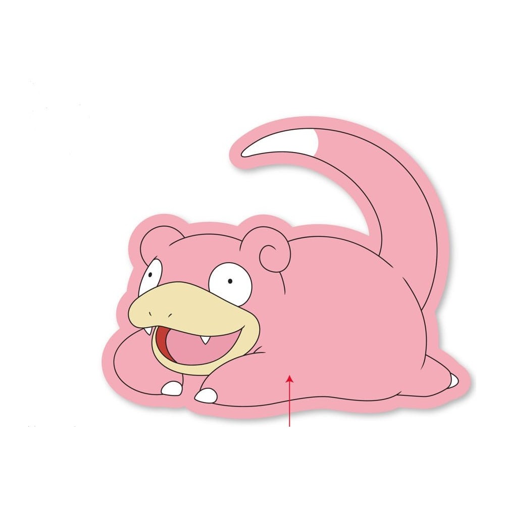 POKEMON SLOWPOKE CUSCINO 36X35CM HERDING