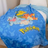 HERDING POKEMON STARTERS FLEECE BLANKET 130X160CM