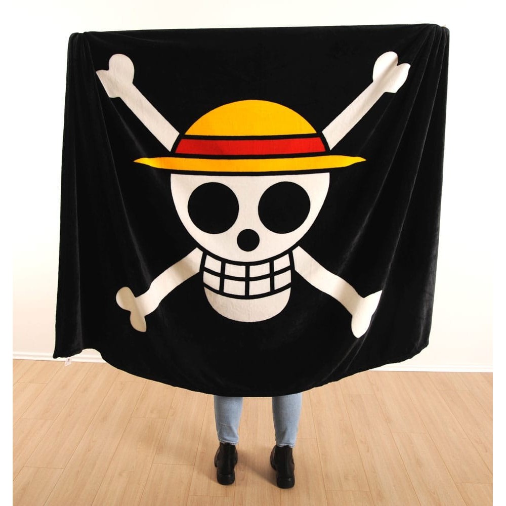 HERDING ONE PIECE JOLLY ROGER FLEECE BLANKET 150X200CM