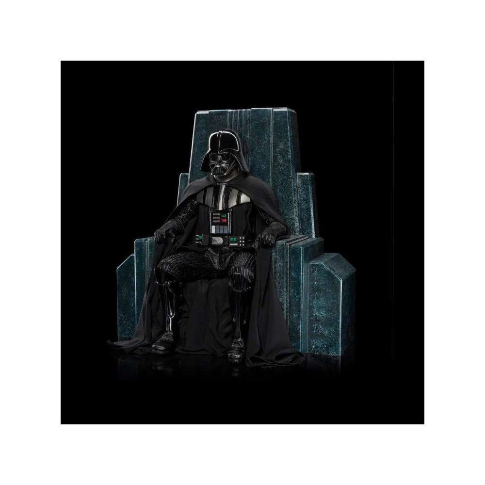 IRON STUDIOS STAR WARS OBI-WAN DARTH VADER ON THRONE ART SCALE DELUXE 1/10 STATUE RESIN FIGURE