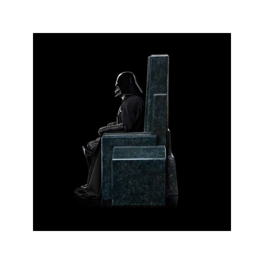 IRON STUDIOS STAR WARS OBI-WAN DARTH VADER ON THRONE ART SCALE DELUXE 1/10 STATUE RESIN FIGURE