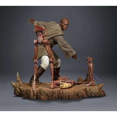 IRON STUDIOS STAR WARS MACE WINDU ART SCALE 1/10 STATUE RESIN FIGURE