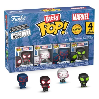 FUNKO BITTY POP! SPIDER-MAN 4-PACK SERIES 2 VINYL MINI FIGURE FUNKO