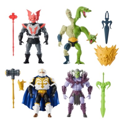MATTEL MASTERS OF THE UNIVERSE ORIGINS 4-PACK PVC ACTION FIGURES