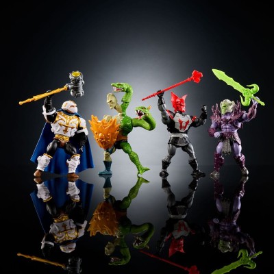 MASTERS OF THE UNIVERSE ORIGINS 4-PACK ACTION FIGURE MATTEL