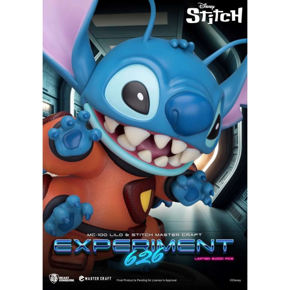 BEAST KINGDOM LILO & STITCH EXPERIMENT 626 RESIN STATUE MASTERCRAFT SERIES FIGURE