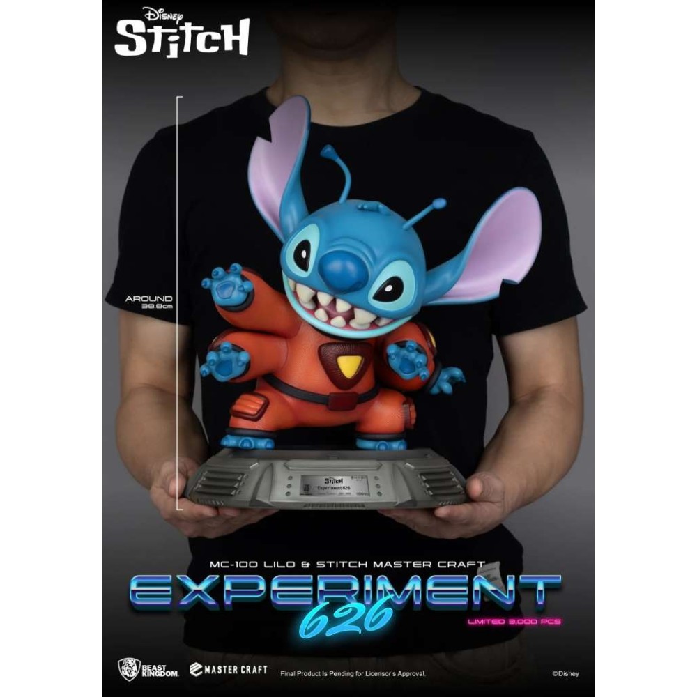 BEAST KINGDOM LILO & STITCH EXPERIMENT 626 RESIN STATUE MASTERCRAFT SERIES FIGURE