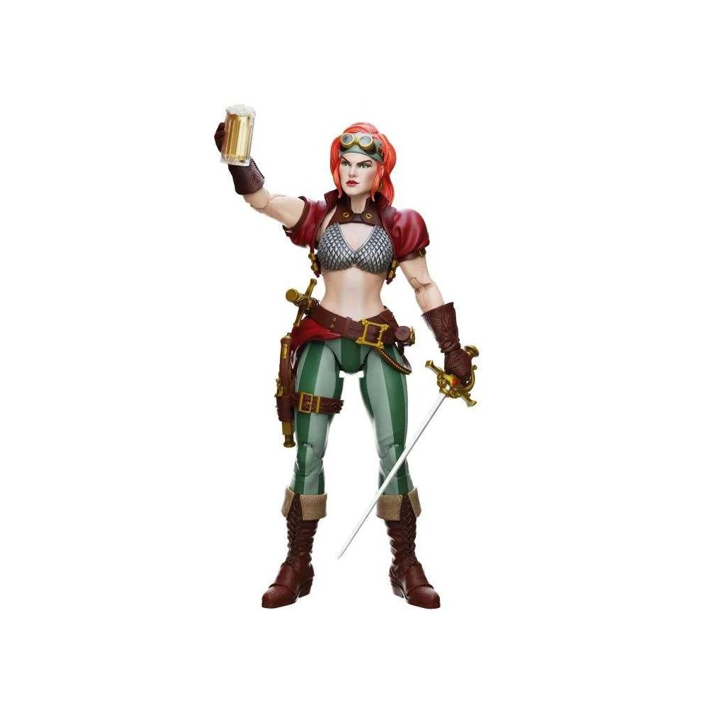RED SONJA STEAMPUNK LEGEND HERO H.A.C.K.S. ACTION FIGURE BOSS FIGHT STUDIO
