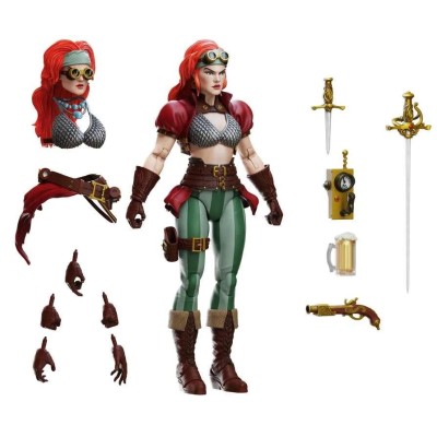 RED SONJA STEAMPUNK LEGEND HERO H.A.C.K.S. ACTION FIGURE BOSS FIGHT STUDIO