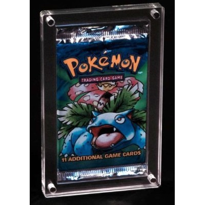 THE ACRYLIC BOX TAB-DISPLAY BOOSTER PACK PROTEZIONE BUSTINA POKEMON THE ACRYLIC BOX