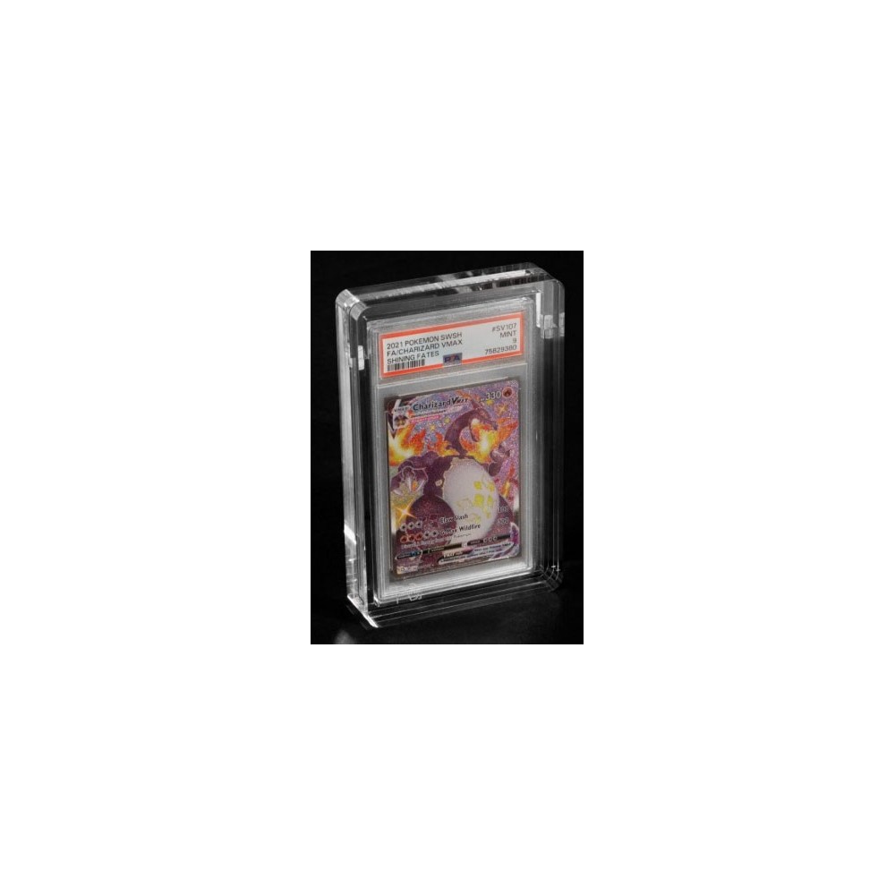 THE ACRYLIC BOX GRADED CARD DISPLAY PREMIUM PROTEZIONE CARTA GRADATA THE ACRYLIC BOX