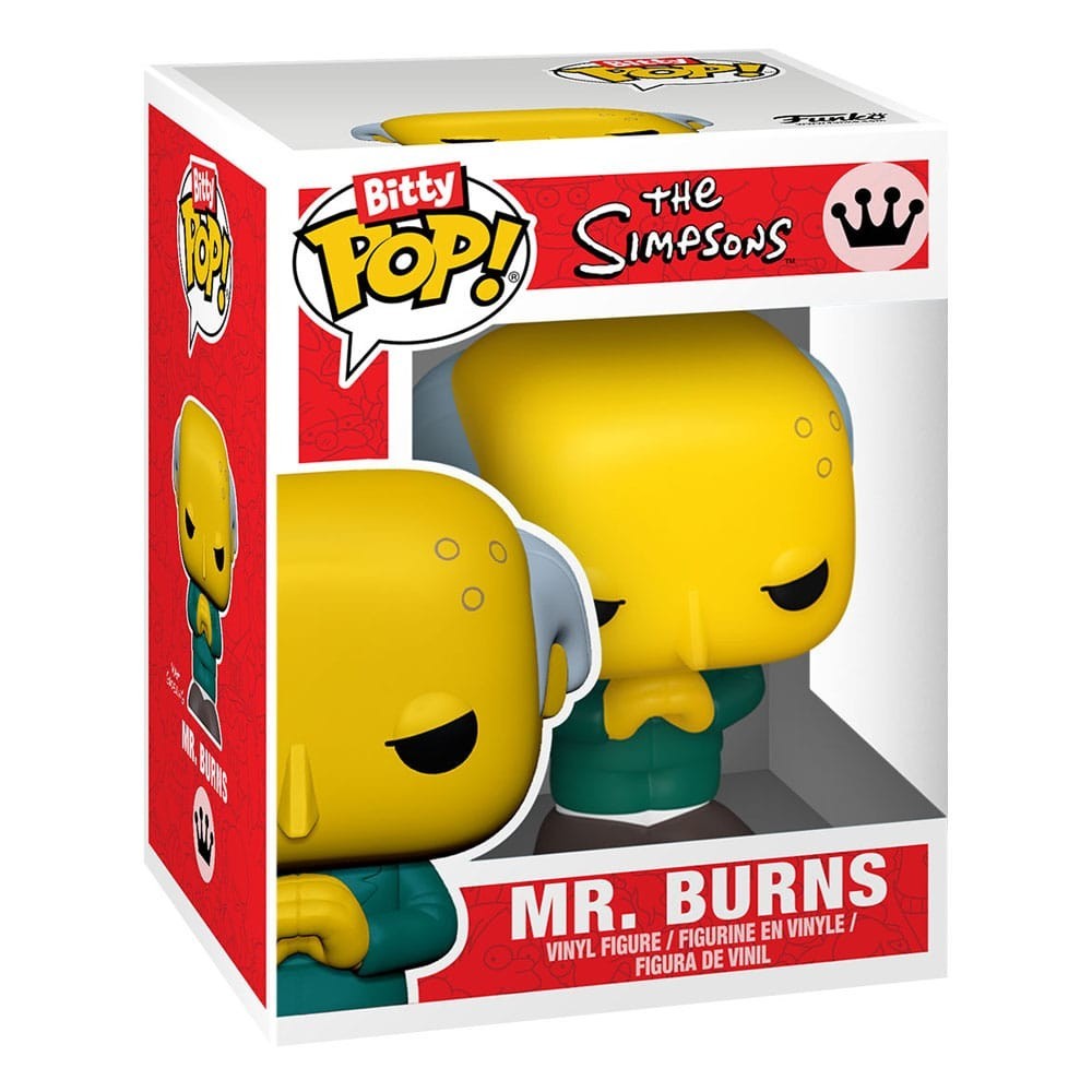 FUNKO BITTY POP! THE SIMPSONS 4-PACK SERIES 1 VINYL MINI FIGURE FUNKO