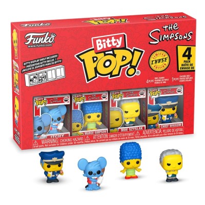 FUNKO BITTY POP! THE SIMPSONS 4-PACK SERIES 2 VINYL MINI FIGURE FUNKO