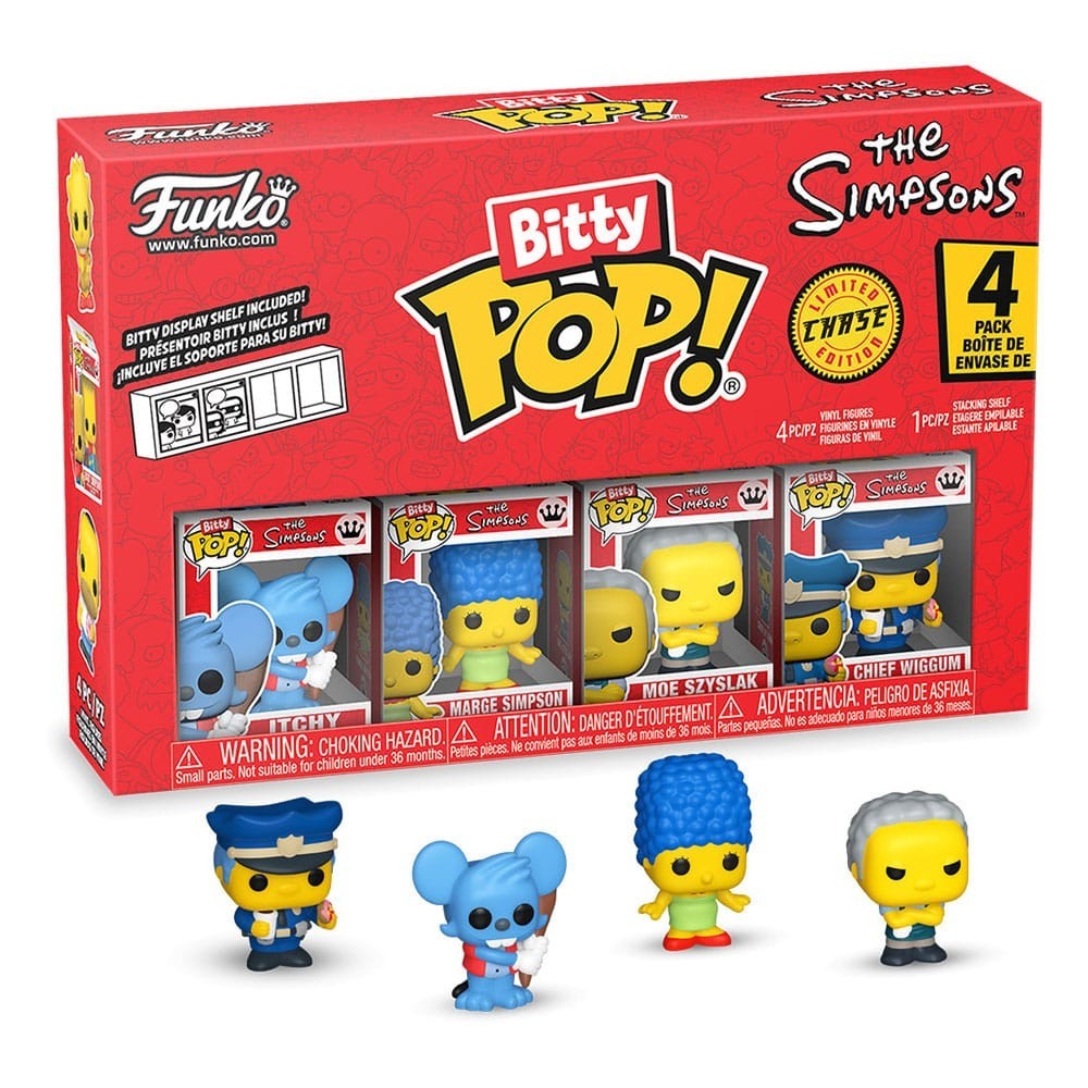 FUNKO FUNKO BITTY POP! SIMPSONS 4-PACK SERIES 2 MINI FIGURES