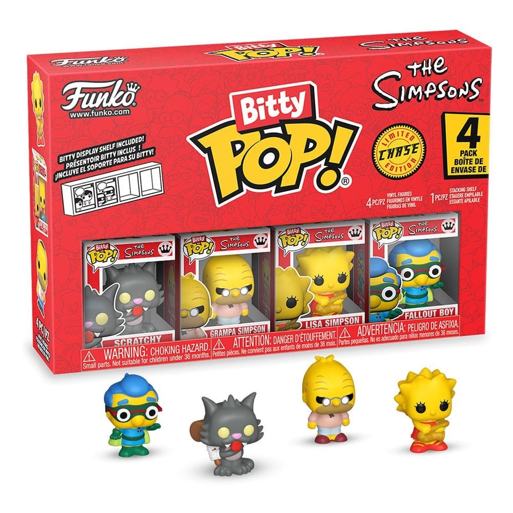 FUNKO FUNKO BITTY POP! SIMPSONS 4-PACK SERIES 4 MINI FIGURES