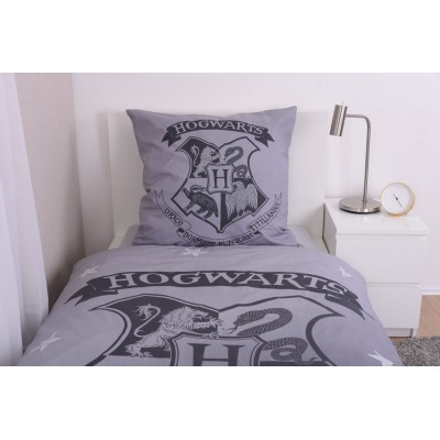 HARRY POTTER HOGWARTS LOGO SET COPRIPIUMINO E FEDERA HERDING