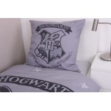 HERDING HARRY POTTER HOGWARTS LOGO DUVET COVER AND PILLOWCASE SET