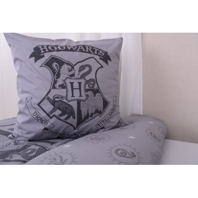 HARRY POTTER HOGWARTS LOGO SET COPRIPIUMINO E FEDERA HERDING