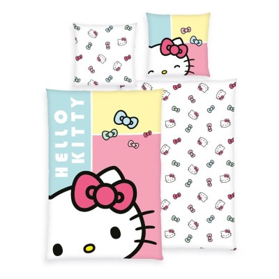 HELLO KITTY BOW SET COPRIPIUMINO E FEDERA HERDING