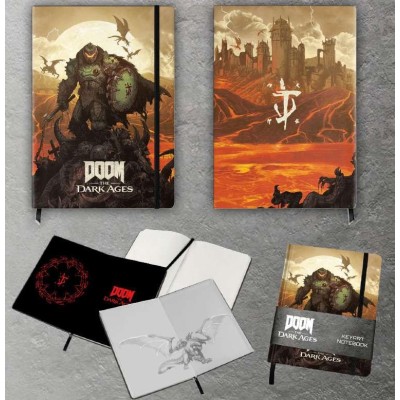 DOOM THE DARK AGES KEYART NOTEBOOK A5 TACCUINO 14X21CM DEVPLUS