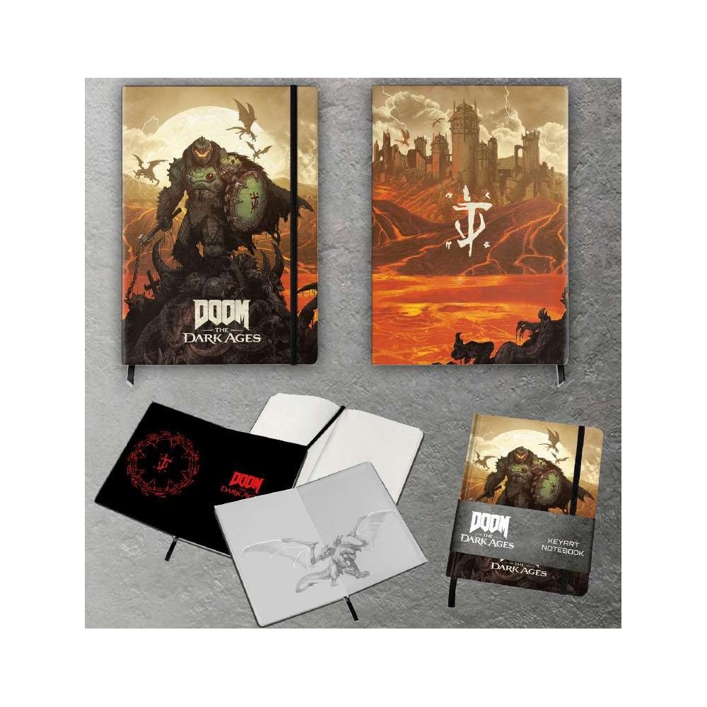 DOOM THE DARK AGES KEYART NOTEBOOK A5 TACCUINO 14X21CM DEVPLUS