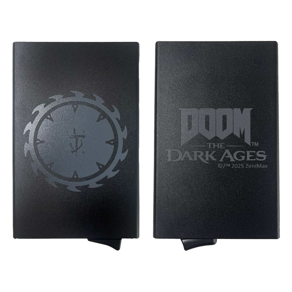 DEVPLUS DOOM THE DARK AGES SHIELD METAL CREDITCARD HOLDER