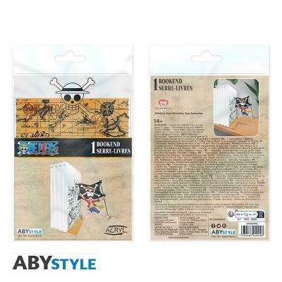 ABYSTYLE ONE PIECE MONKEY D.LUFFY 2D ACRYLIC BOOKEND FIGURE