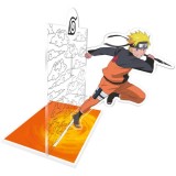 ABYSTYLE NARUTO SHIPPUDEN UZUMAKI NARUTO 2D ACRYLIC BOOKEND FIGURE