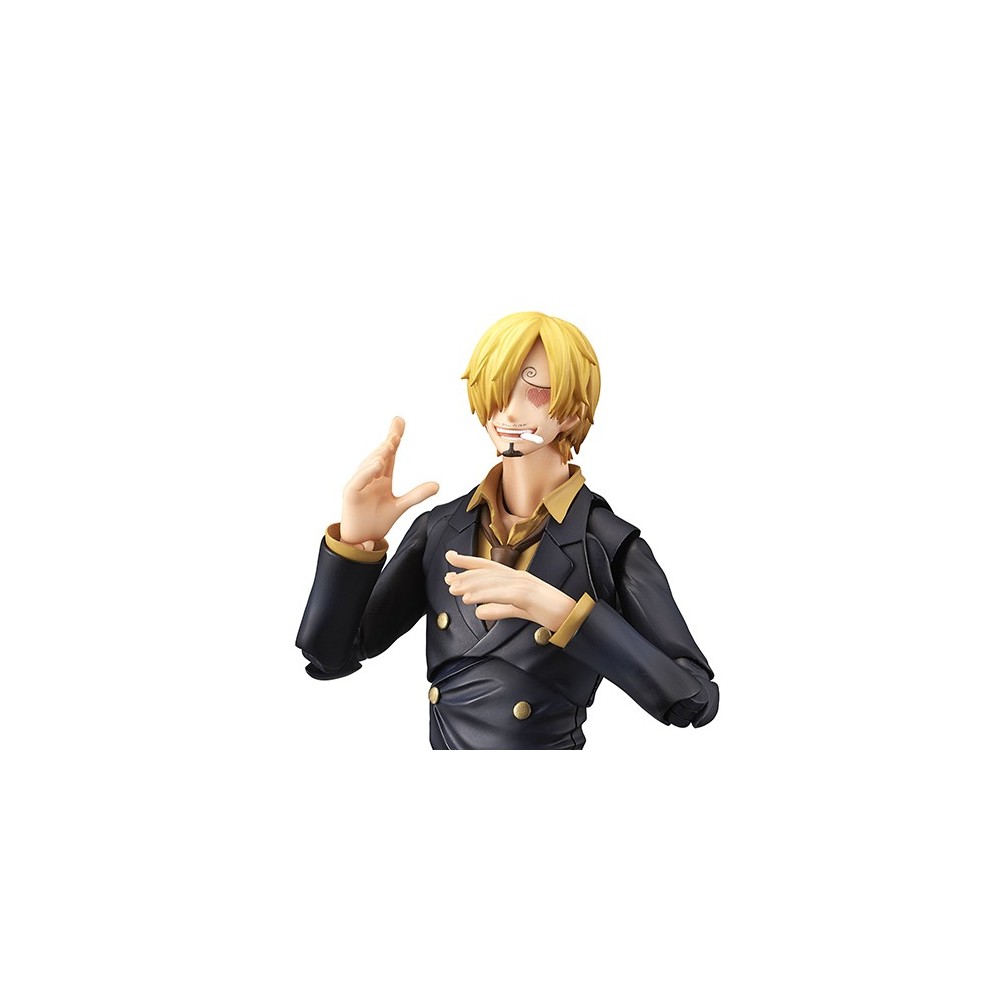 MEGAHOUSE ONE PIECE SANJI VARIABLE ACTION HERO RERUN PVC ACTION FIGURE