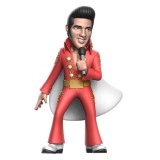 ELVIS PRESLEY RED SUIT MINIX COLLECTIBLE FIGURINE FIGURE NOBLE COLLECTIONS
